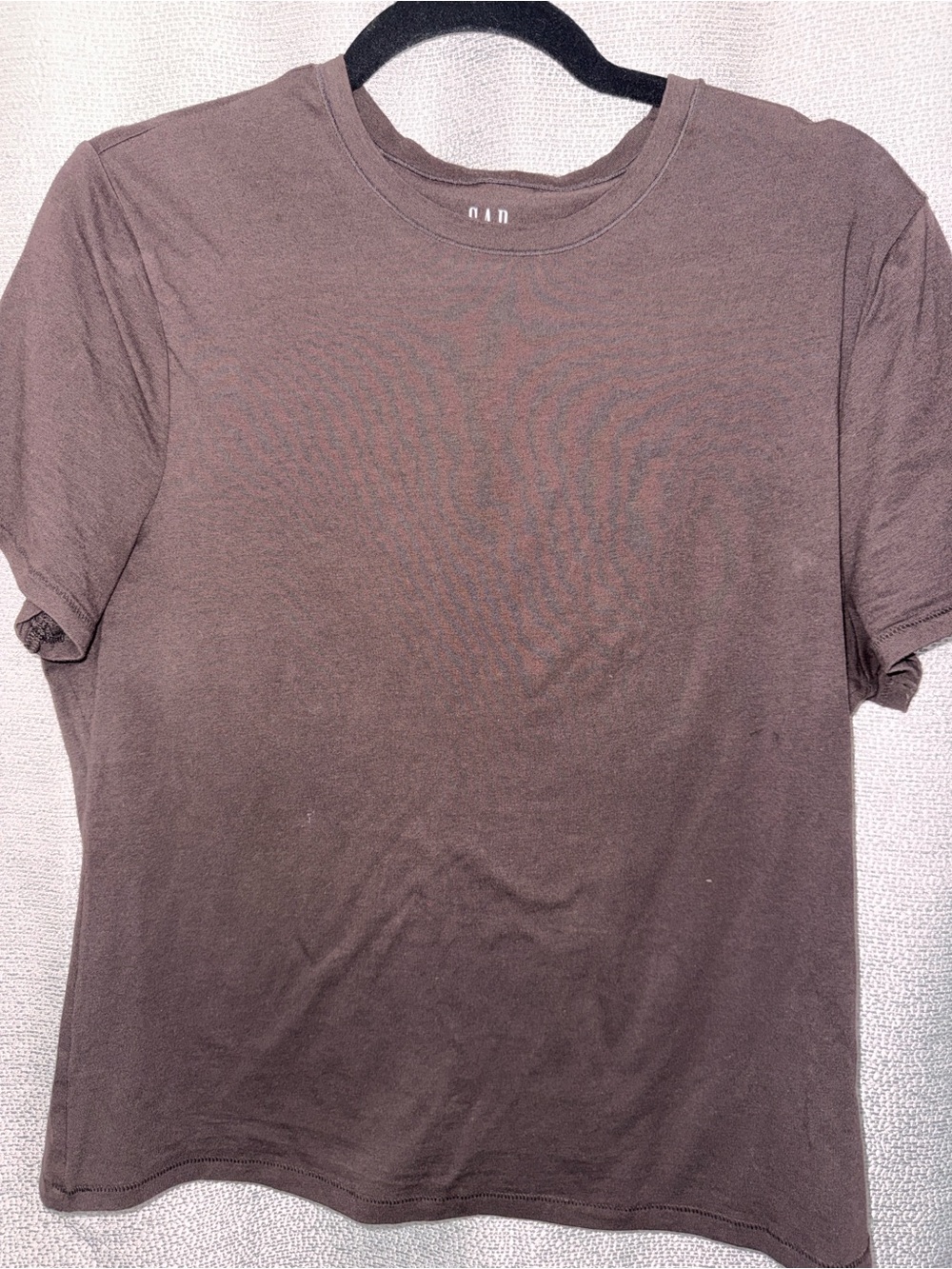 GAP Men's Short Sleeve Crew Neck T-Shirt - Brown